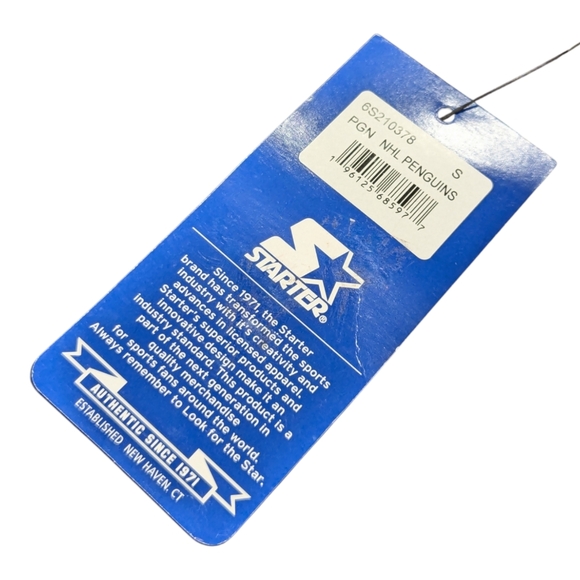 NWT Starter Pittsburgh Penguins NHL T Shirt Size Small - Picture 5 of 6